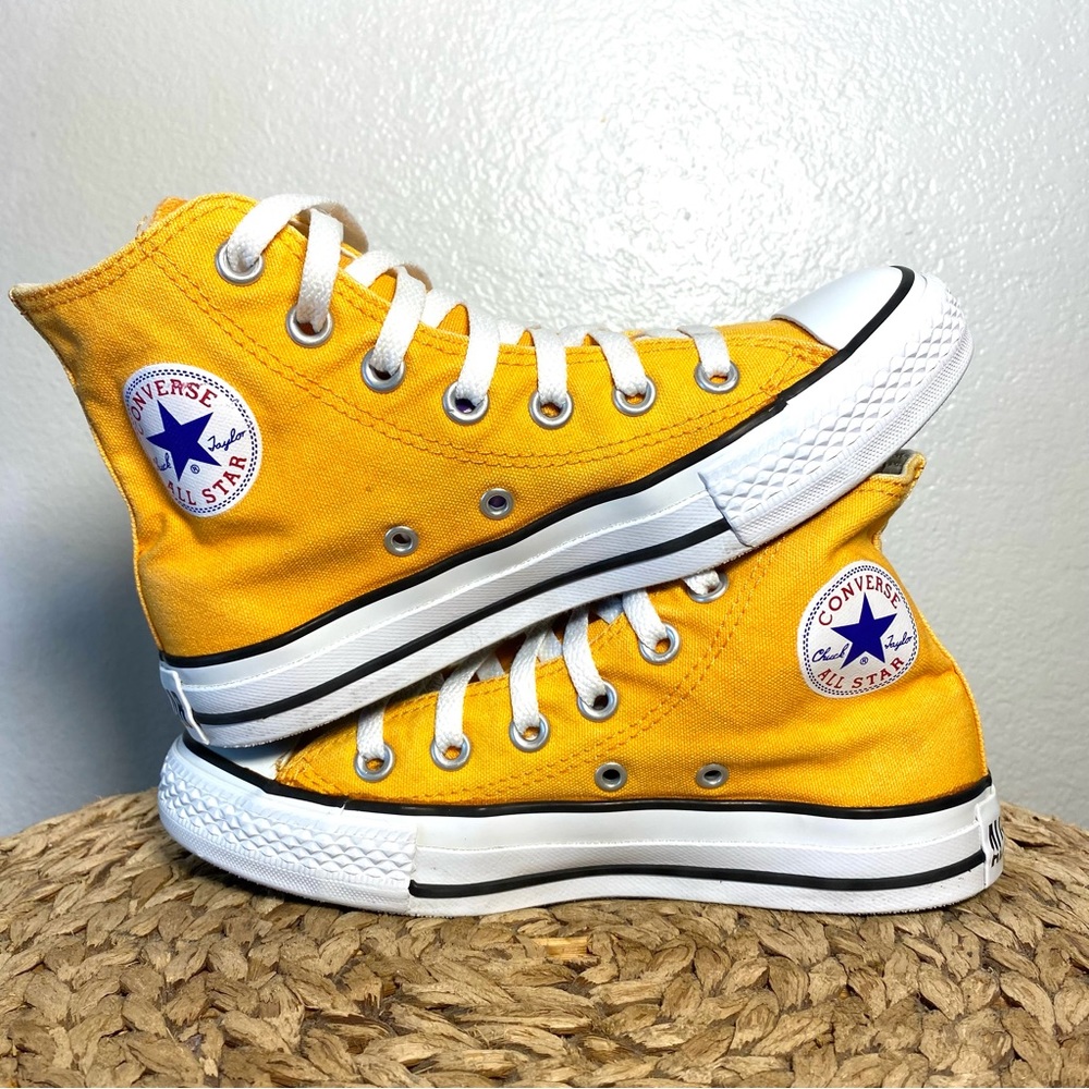 Converse ctas hi yellow orange